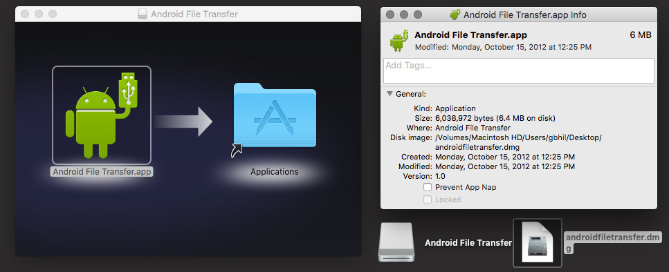 Android photo transfer to mac